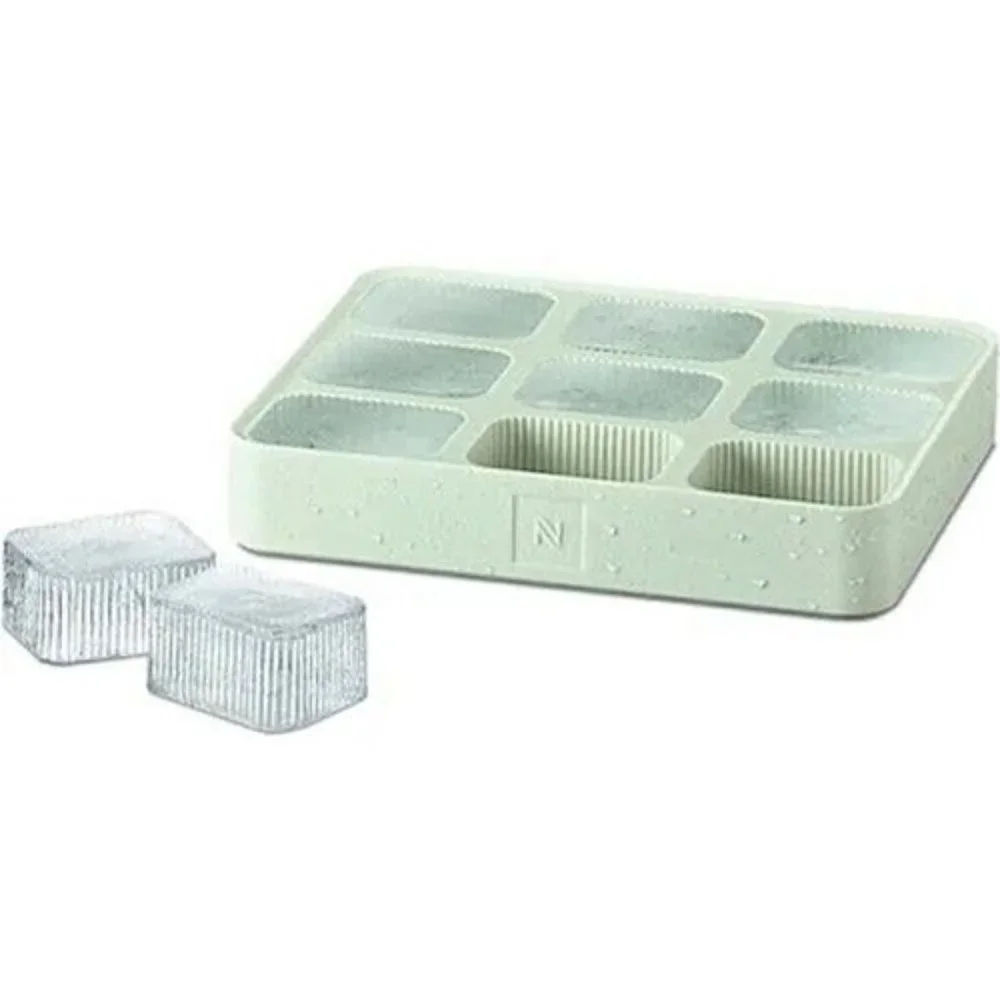Nespresso Barista Single Ice Cube Silicone Tray-Made in Italy - Pistachio NIB